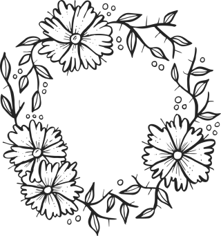Flower Drawing Flower background Stickdatei