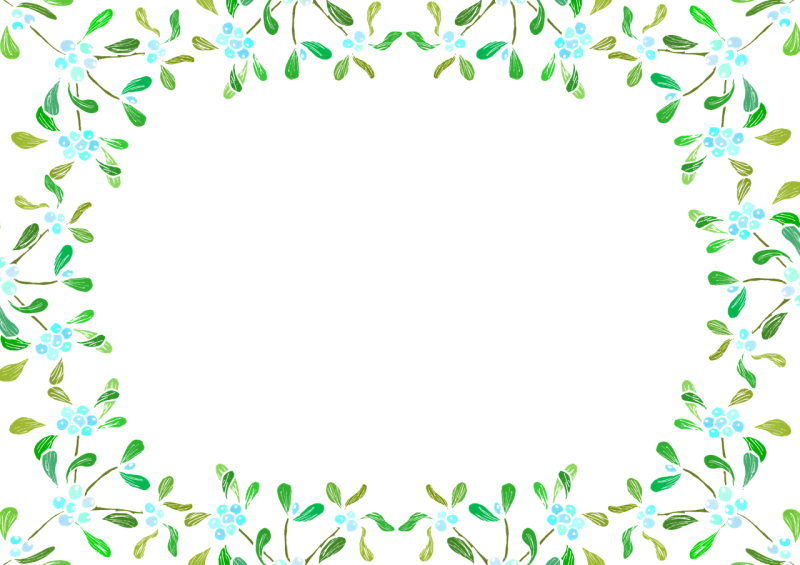 Mistletoe Christmas Nature Stickdatei – Weihnachten