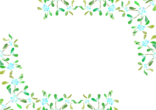 Mistletoe Christmas Nature Stickdatei