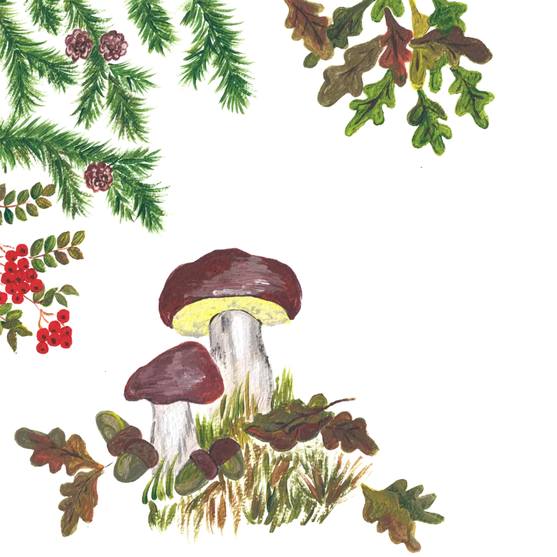 Autumn Rowan berries Nature Stickdatei – Natur