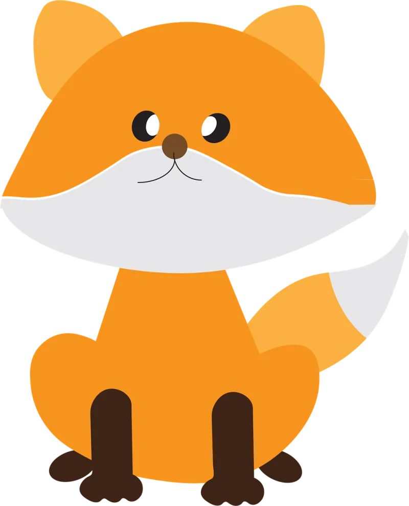 Fox Cartoon fox Animal Stickdatei – Tiere