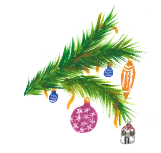 Christmas Christmas tree Ornament Stickdatei