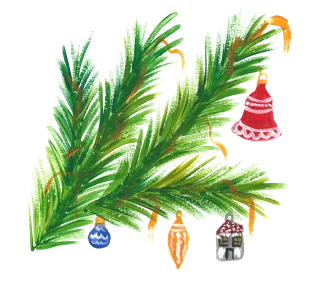 Christmas Christmas tree Ornament Stickdatei