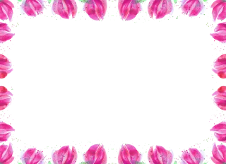 Watercolor Hand painting Border Stickdatei