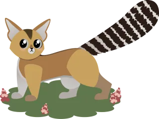 Cat Nature Cartoon cat Stickdatei