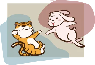 Tiger Rabbit 2023 Stickdatei