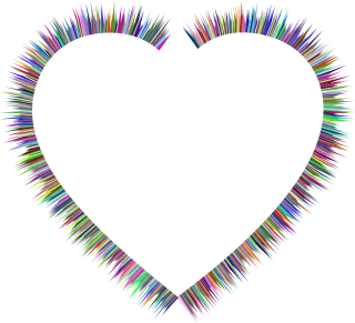 Heart Frame Love Stickdatei