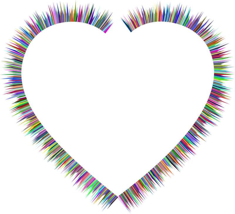 Heart Frame Love Stickdatei – Herzen & Liebe