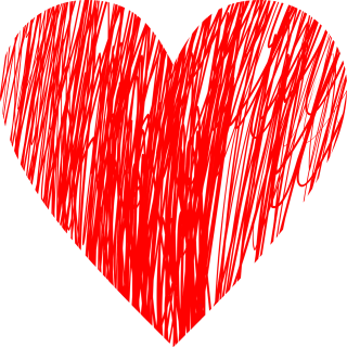 Heart Love Romance Stickdatei