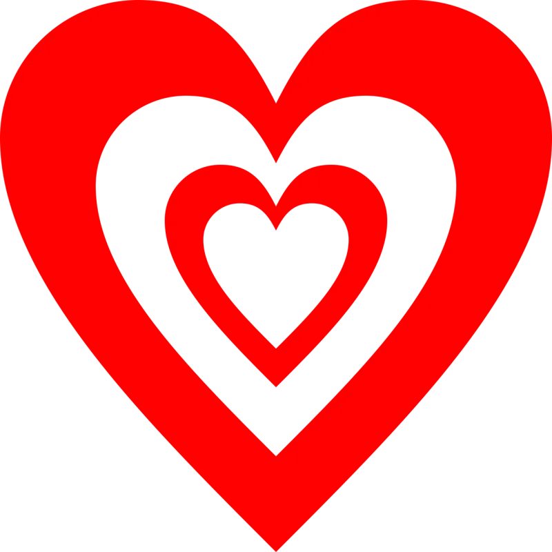 Hearts Valentine's day Romance Stickdatei – Herzen & Liebe
