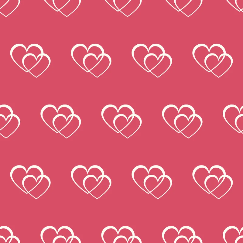 Hearts Pattern Entwined Stickdatei – Herzen & Liebe