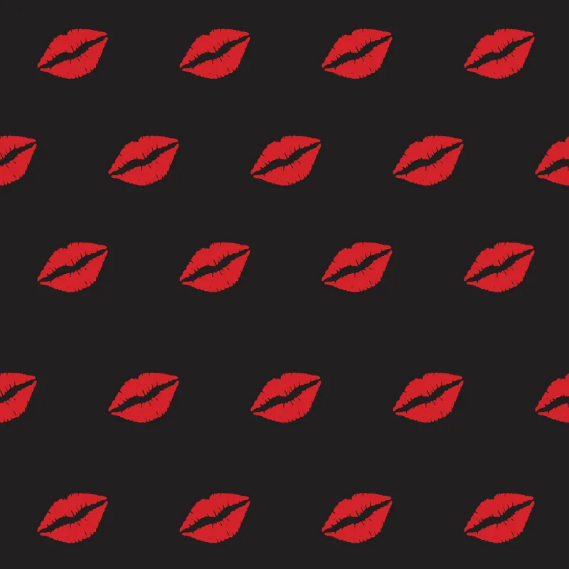 Pattern Kiss Love Stickdatei – Herzen & Liebe