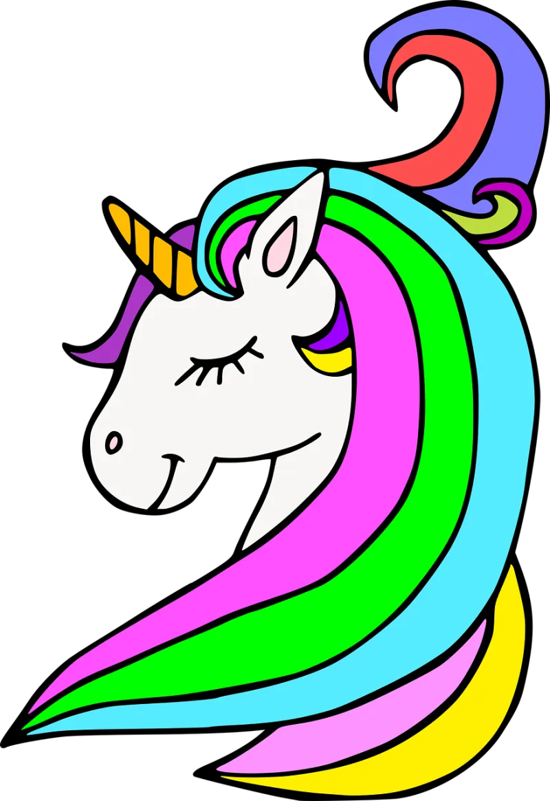 Unicorn Fairytale Nature Stickdatei – Kinder