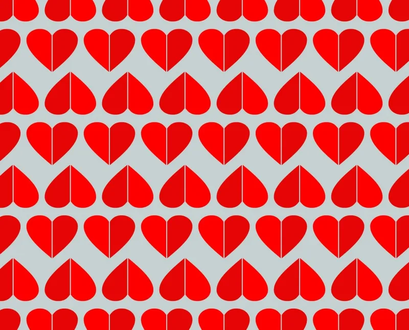 Heart Art Rainbow Stickdatei – Kinder