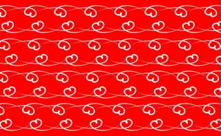 Heart Art Valentine's day Stickdatei