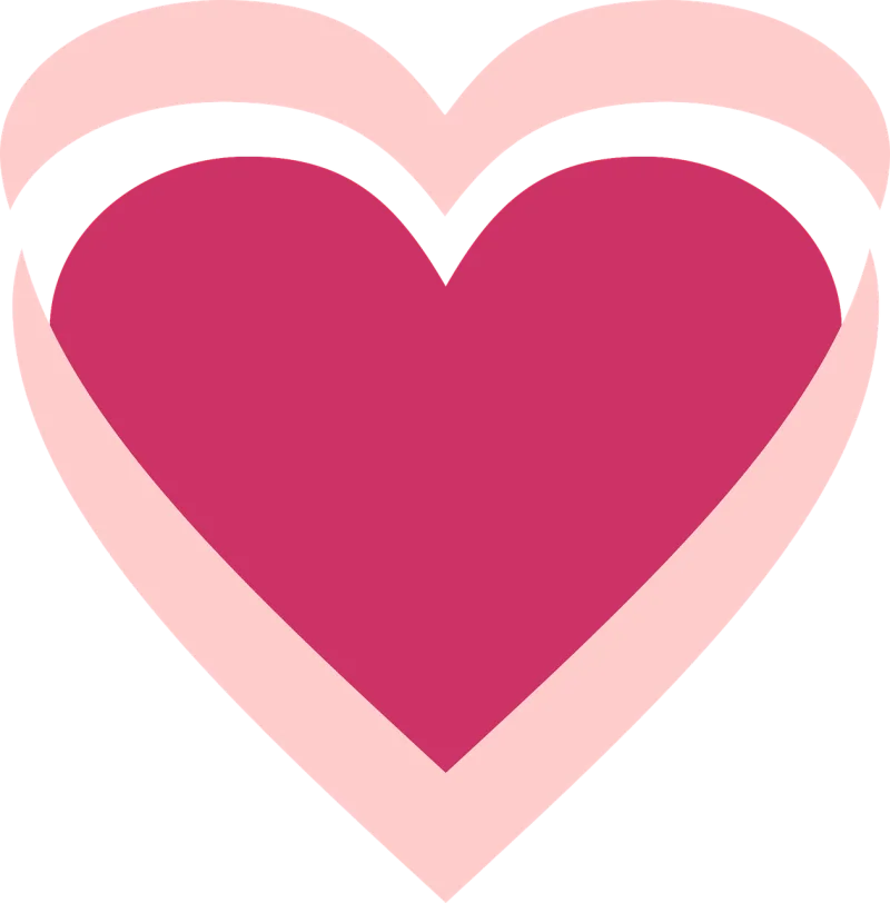 Heart Love Valentine's day Stickdatei – Herzen & Liebe
