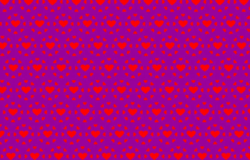 Heart Background Pattern Stickdatei – Herzen & Liebe