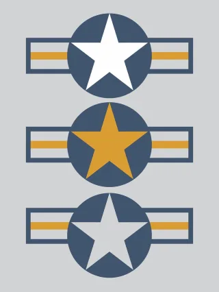 Military Airplane Air force Stickdatei