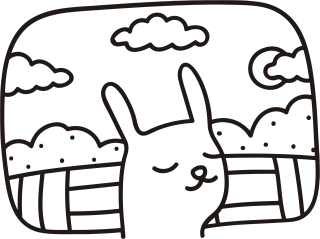 Rabbit Bunny Cartoon Stickdatei