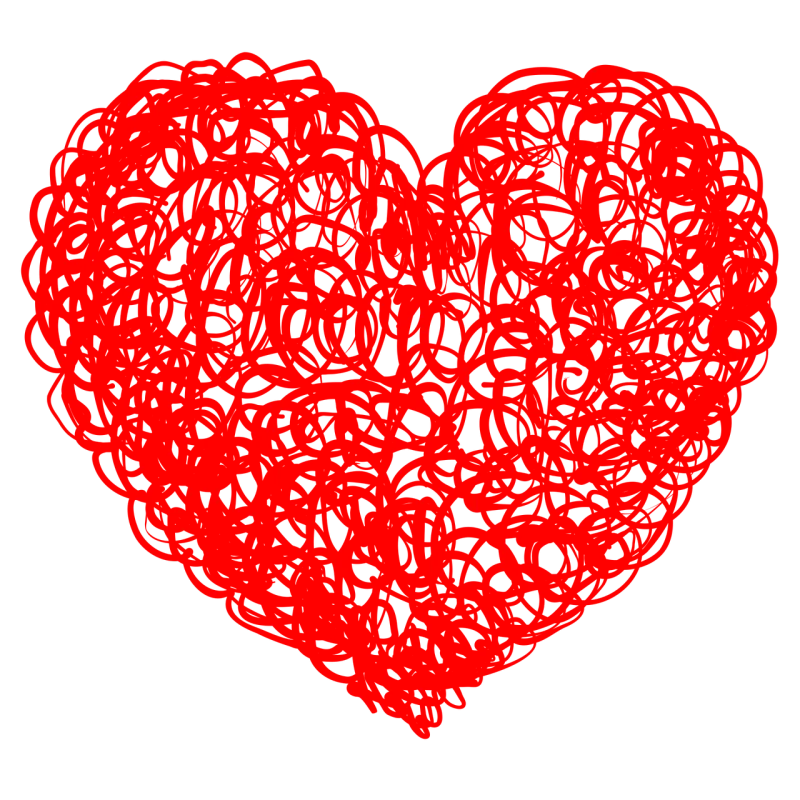 Love Heart Valentine's day Stickdatei – Herzen & Liebe
