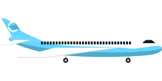 Airplane Plane Aircraft Stickdatei