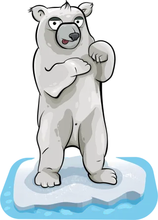 Carry Polar Ice floe Stickdatei