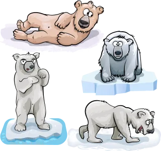 Carry Polar Ice floe Stickdatei