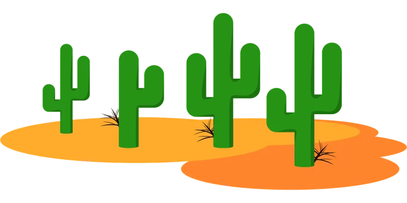 Desert Cactus Cacti Stickdatei – Natur