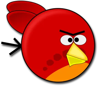 Angry Bird Nature Stickdatei
