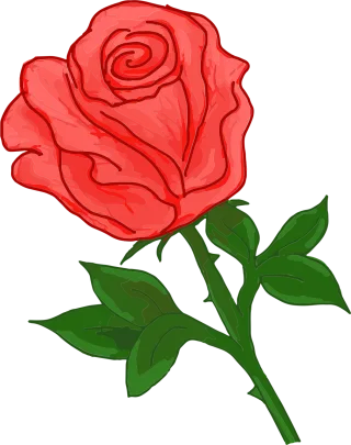 Flower Love Romantic Stickdatei