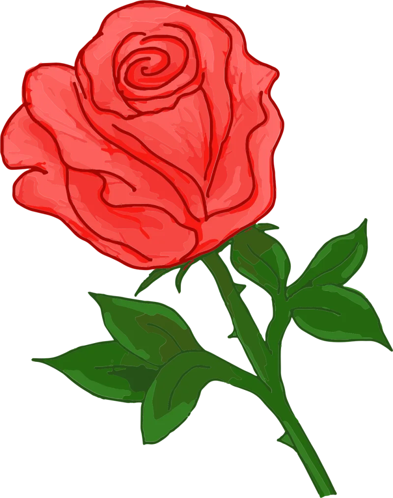Flower Love Romantic Stickdatei – Blumen