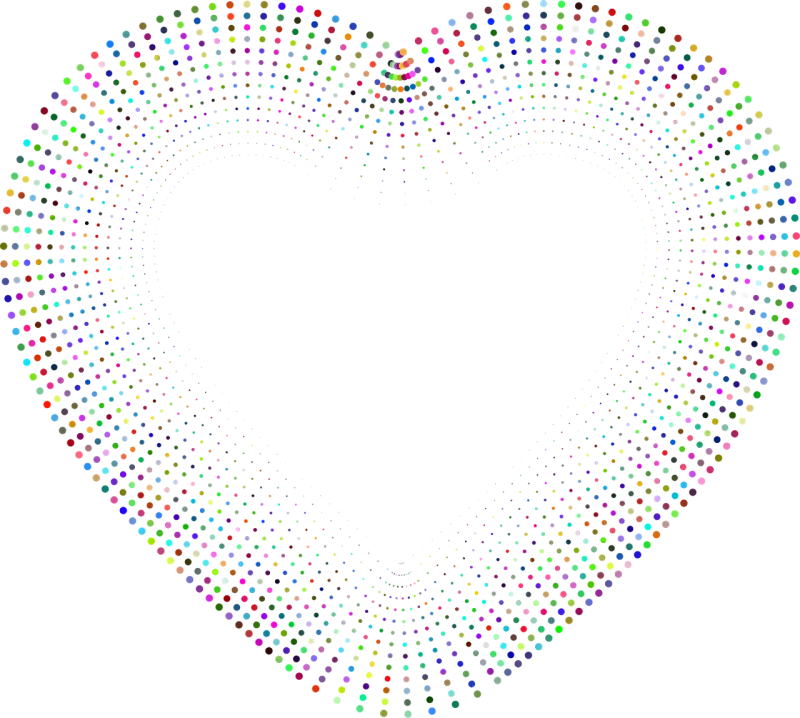 Heart Love Nature Stickdatei – Herzen & Liebe