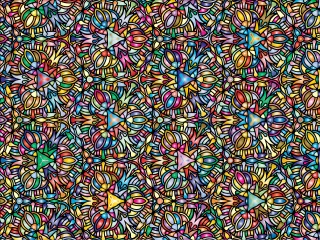Pattern Beautiful wallpaper Background Stickdatei
