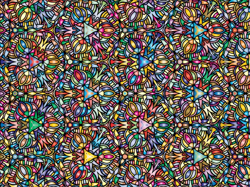Pattern Beautiful wallpaper Background Stickdatei – Kinder