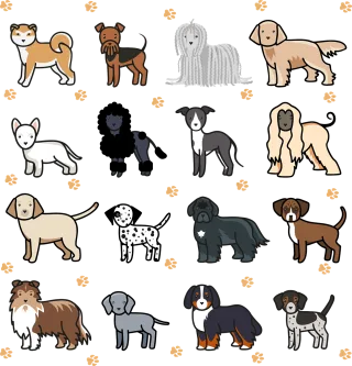 Dog Puppy Pet Stickdatei