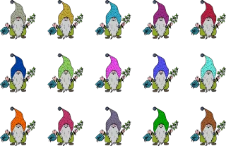Elves Gnomes Dwarves Stickdatei