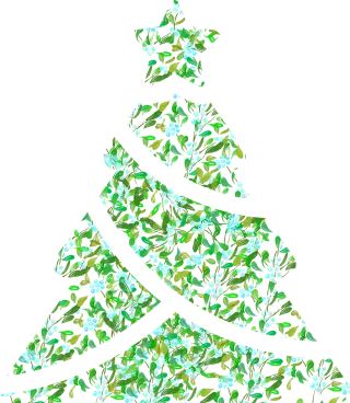 Christmas tree Mistletoe Celebration Stickdatei