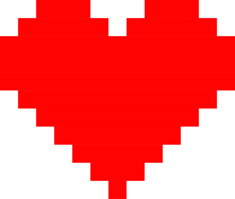 Heart Love Red heart Stickdatei – Herzen & Liebe