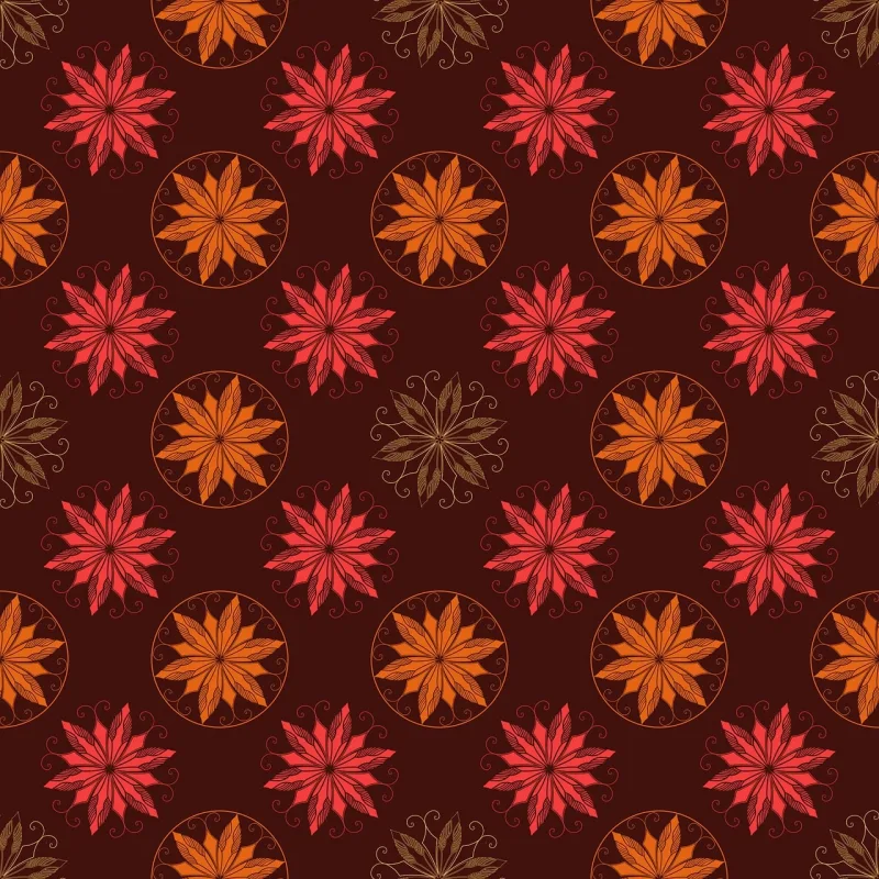 Pattern Floral background Beautiful wallpaper Stickdatei – Blumen