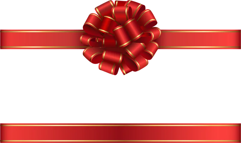 Bow Ribbon Gift Stickdatei – Herzen & Liebe