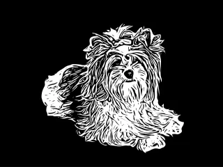 Dog Animal Pet Stickdatei