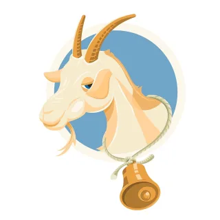 Goat Farm Milk Stickdatei