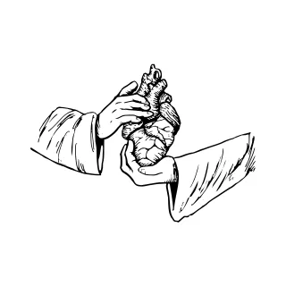 Heart Lungs Hand Stickdatei