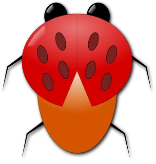 Ladybug Beetle Nature Stickdatei