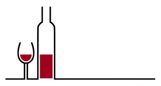Wine Bottle Glass Stickdatei