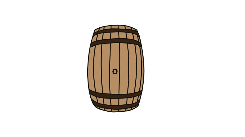 Barrel Wood ring Beer Stickdatei – Essen & Trinken