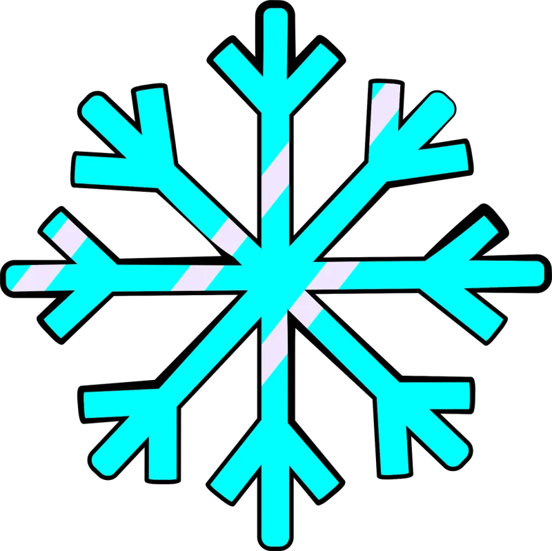 Snowflake Winter Cold Stickdatei – Weihnachten