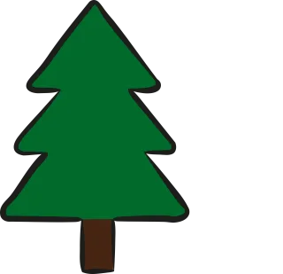 Tree Nature Fir tree Stickdatei