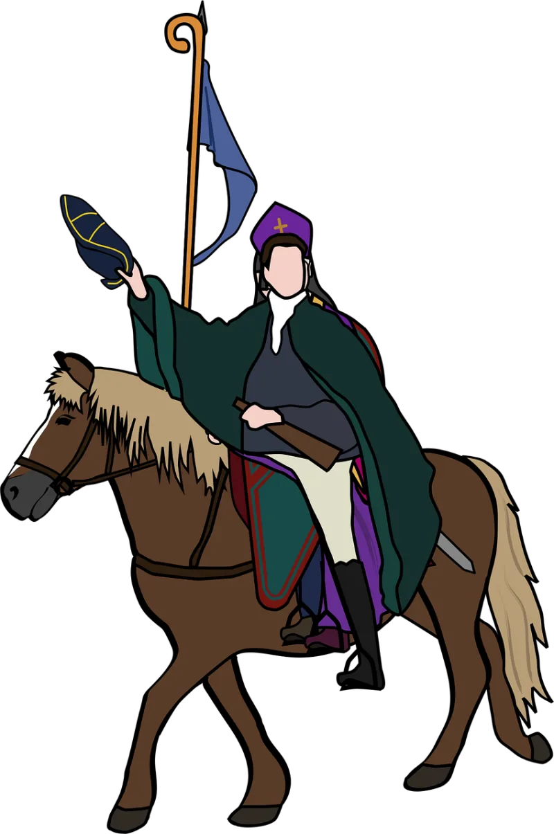 Knight Nature Bishop Stickdatei – Tiere
