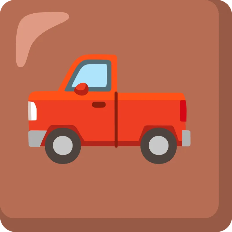 Truck Automobile Button Stickdatei – Fahrzeuge